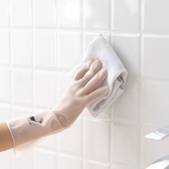 6洗碗手套女橡胶厨房洗菜家务用清洁耐用型薄款贴手防水洗衣服手套