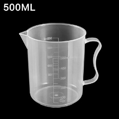 6量杯带刻度奶茶店豆浆家用烘焙量桶计量杯塑料量筒小毫升杯1000ml