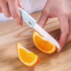 6家用水果刀瓜果刀便携随身削皮刀陶瓷刀厨房刀具折叠小刀去皮刀
