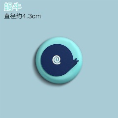 6门把手防撞垫冰箱门后硅胶吸盘吸门锁防碰贴家用保护套缓冲防磕碰