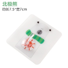 6创意可爱动物挂钩强力粘胶无痕挂钩厨房浴室粘钩壁挂承重挂衣架钩