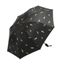 1手动折叠雨伞两用大号防紫外线太阳伞男女学生晴雨伞遮阳伞