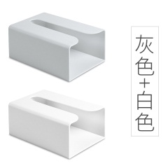 1免打孔厨房用纸收纳盒抽纸盒 卫生间无痕壁挂式纸巾架厕所纸巾盒