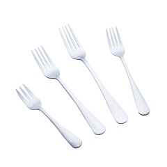 6西餐餐具小叉子创意长柄不锈钢叉子水果叉成人家用儿童甜品沙拉叉