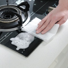 1厨房一次性抹布不粘油不掉毛吸水家用干湿两用清洁布洗碗巾洗碗布