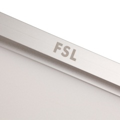 佛山照明（FSL）led集成吊顶灯面板灯平板灯铝扣板厨房灯厨卫灯超薄18W银色300*600白光Ep16