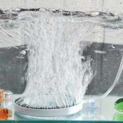C23高温烧结气盘氧气石水族箱配件鱼缸造景增氧泵养鱼设备气泡盘