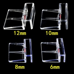 C23鱼缸盖板托架架子 亚克力支撑架水族箱支架6MM 8MM 10MM 12MM玻璃