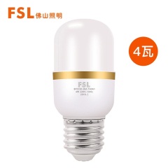 佛山照明（FSL）led灯泡 节能灯泡螺口光源E27 日光色12W柱形6500K炫风Ep16