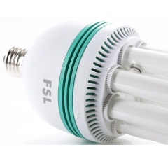 佛山照明（FSL）节能灯泡灯管大螺口大功率灯泡日光灯T5-4U-65W-E27白光6500KEp16
